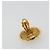 Orecchini CHANEL metallo Gold Tone CC Auth 185221V - vista 9