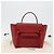 Céline Borsa CELINE Belt Bag Micro in pelle 2way Rossa Argento Auth 185181V Rosso - vista 25