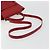 Céline Borsa CELINE Belt Bag Micro in pelle 2way Rossa Argento Auth 185181V Rosso - vista 9