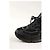 Nike Schwarze Leder-Sneaker - Ansicht 5
