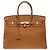Hermès Borsa HERMES Birkin 35 in Pelle Oro - 103647 D'oro