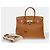 Hermès Borsa HERMES Birkin 35 in Pelle Oro - 103647 D'oro - vista 2