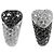 Orecchini De Grisogono Heart White x Black Diamond WG Bianco