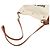 Borsa a tracolla crossbody Saint Laurent Rive Gauche Marrone Crudo - vista 8