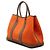 Hermès Borsa Tote Hermes Garden Party TPM Arancione Taupe - vista 2