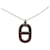 Hermès Hermes Chaine d'Ancre Necklace Brown Silvery  - view 1
