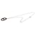 Hermès Hermes Chaine d'Ancre Necklace Brown Silvery  - view 4