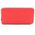 Cartera larga de seda Azap de Hermès Roja