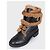 Louis Vuitton Wonderland Schwarze Lederstiefel - Größe 39 Gebraucht - Ansicht 3