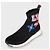 Louis Vuitton Slip-On Sneaker aus schwarzem Textil mit Lederfutter Größe 39 Gebraucht - Ansicht 3
