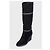 Louis Vuitton Black Suede Wedge Ankle Boots - Size 38.5 Pre-owned - view 3