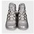 Louis Vuitton Silver Platform Sneakers - Size 41 pre-owned - view 2