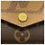 Cartera Louis Vuitton Monogram Giant Reverse Castaño - vista 13