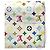 Sarah Louis Vuitton Monogram Multicolore Long Wallet Pink White - view 17