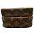 Borsa a Spalla Louis Vuitton Monogram Marrone - vista 3