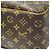 Deauville Louis Vuitton Monogram Handtasche Braun - Ansicht 12