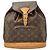Louis Vuitton Montsouris MM Rucksack Braun