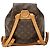 Louis Vuitton Montsouris MM Rucksack Braun - Ansicht 2