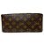 Looping Borsa a tracolla in tela Monogram Louis Vuitton Marrone - vista 3