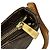 Looping Borsa a tracolla in tela Monogram Louis Vuitton Marrone - vista 7