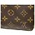 Borsa Boston Monogram Louis Vuitton Marrone - vista 13