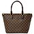 Borsa Tote Louis Vuitton Damier Saleya PM Marrone Damier ebene