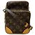 Louis Vuitton Monogram Shoulder Bag Brown