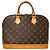 Borsa Louis Vuitton Monogram Alma Marrone - vista 2