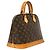 Borsa Louis Vuitton Monogram Alma Marrone - vista 3