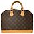 Borsa Louis Vuitton Monogram Alma Marrone