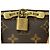 Borsa Louis Vuitton Monogram Alma Marrone - vista 7