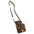 Borsa a tracolla in tela Monogram Louis Vuitton Marrone - vista 4