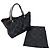 Borsa Tote in Nylon Nero Chanel - vista 8