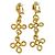 Orecchini a clip dorati Chanel D'oro - vista 2