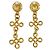 Orecchini a clip dorati Chanel D'oro - vista 3