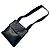Borsa a tracolla Chanel in agnello nero - vista 6