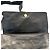 Borsa a tracolla Chanel in agnello nero - vista 7