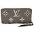 Louis Vuitton Bicolor Monogram Empreinte Long Wallet Grau Roh - Ansicht 2
