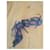 Autre Marque Blaue Python-High-Heel-Sandalen  - Ansicht 3