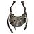 Balenciaga Borsa Hobo Le Cagole XS Argento Glitter