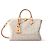 Louis Vuitton Speedy Bandouliere Speedy Soft 30 Monogram Emblème Weiß Beige