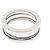 Bulgari Anello Bvlgari B.zero1 3-Band in oro bianco 18K - vista 2