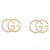 Orecchini Gucci GG Stud in oro giallo 18K