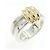 Anello a fascia in argento e oro giallo Tiffany & Co.