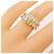 Anello a fascia in argento e oro giallo Tiffany & Co. - vista 5