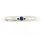 Tiffany & Co Tiffany Silberring mit Saphir - Ansicht 2