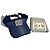 Visiera da Tennis Chanel 2003 Blu Navy Terry CC Logo Sport - vista 2