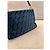 Borsa Fendi O'Lock in tela FF blu con catena plexiglass Nero - vista 6