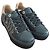 Autre Marque Sneakers Prima Classe Nere con Borchie e Stampa Mappa Nero D'oro
