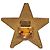 Orecchini Chanel Coco Mark Star Motif Nero D'oro - vista 3